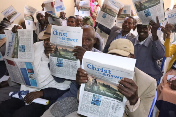 In Ethiopia 200,000 evangelistic newspapers were distributed