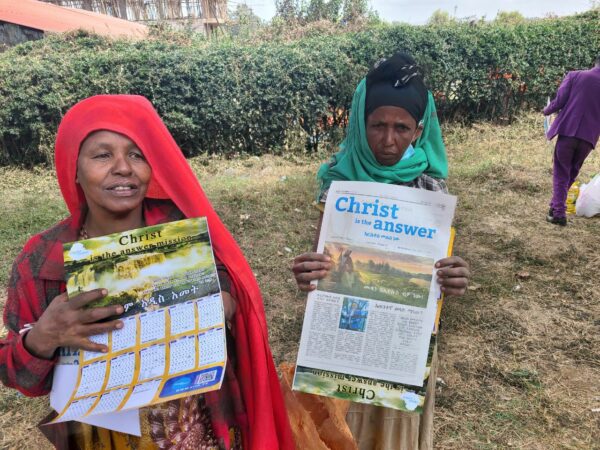 In Ethiopia 200,000 evangelistic newspapers were distributed