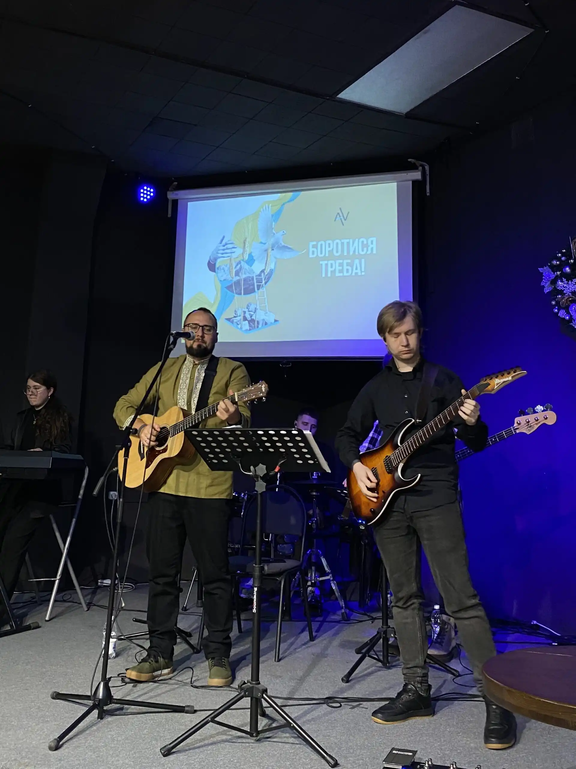 Missionary Andriy Vasenda presented his second album