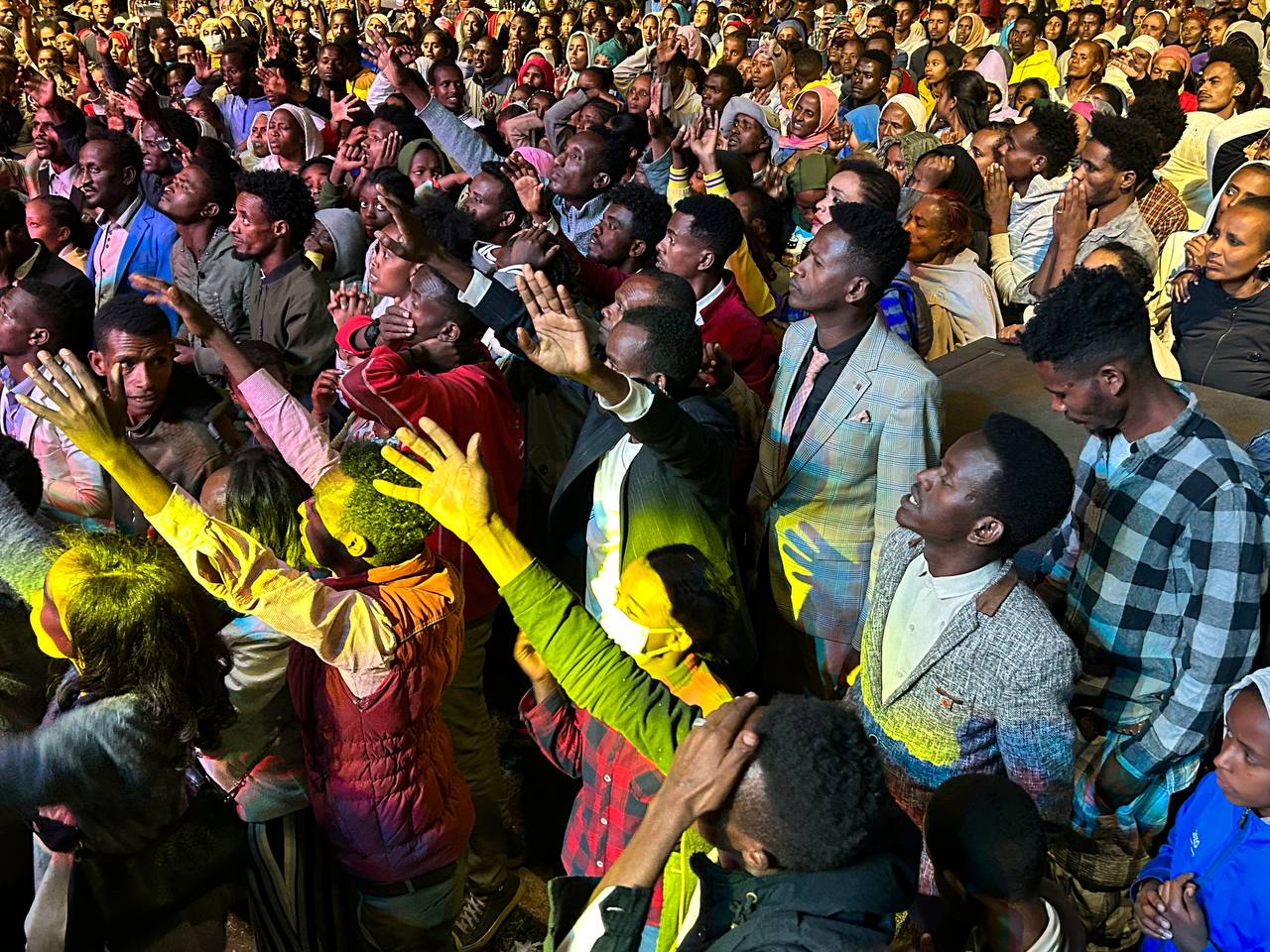 CITA Ministry held gospel crusade in a Muslim city in Ethiopia 