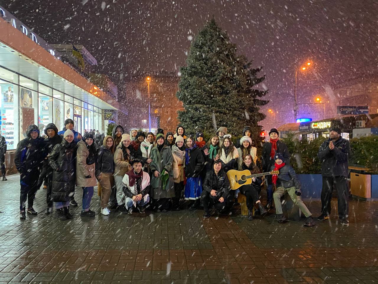 Миссионеры CITA провели рождественские мероприятия в регионах Украины