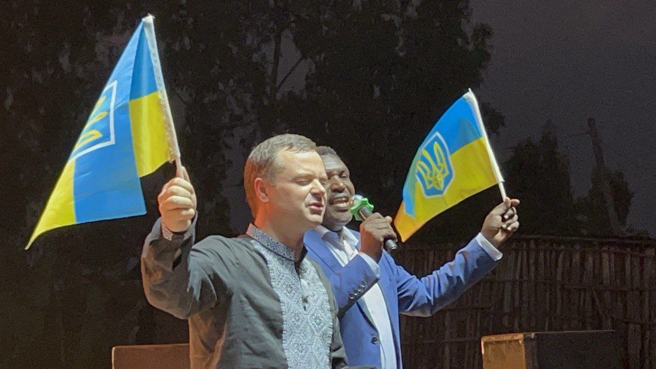 Ukraine prayed for at crusade in Ethiopia