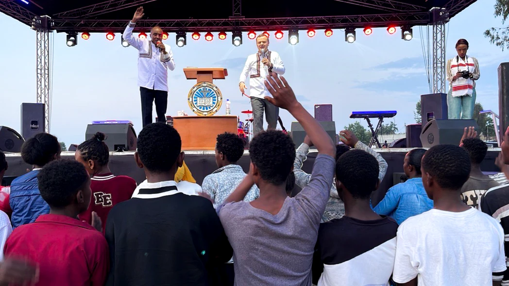 Более 50 тысяч человек пришли на крусейд в Эфиопии