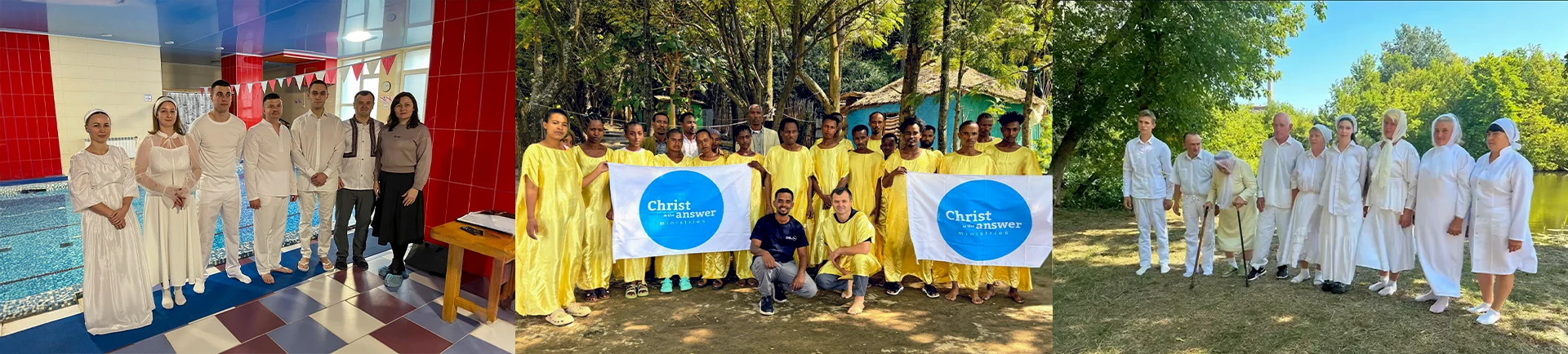 2025 год: водное крещение в церквях «Христос есть ответ» приняли более 140 человек